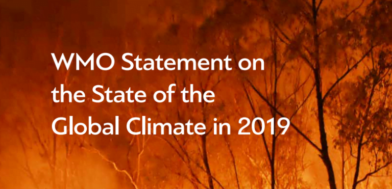 Omm Rapport Sur L'état Du Climat Mondial En 2019